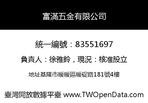 富滿五金有限公司