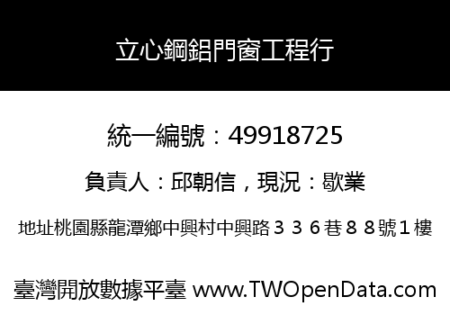 立心鋼鋁門窗工程行