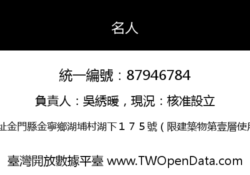 名人
