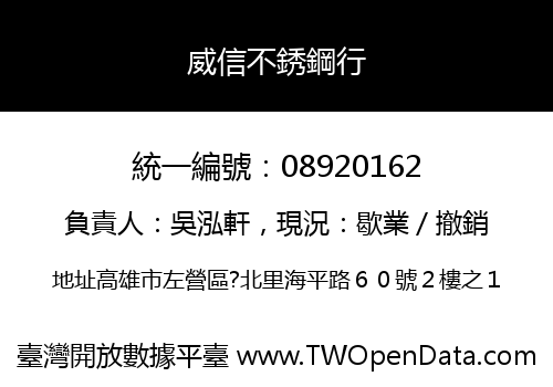 威信不銹鋼行