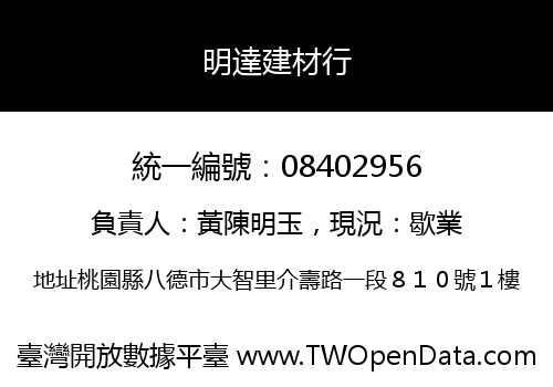 明達建材行