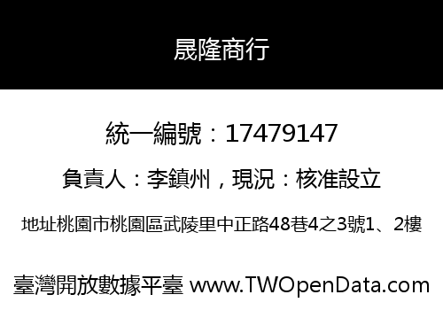 晟隆商行