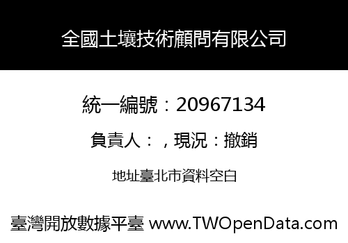 全國土壤技術顧問有限公司