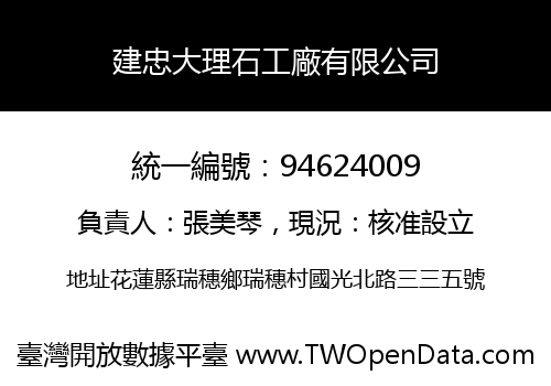 建忠大理石工廠有限公司