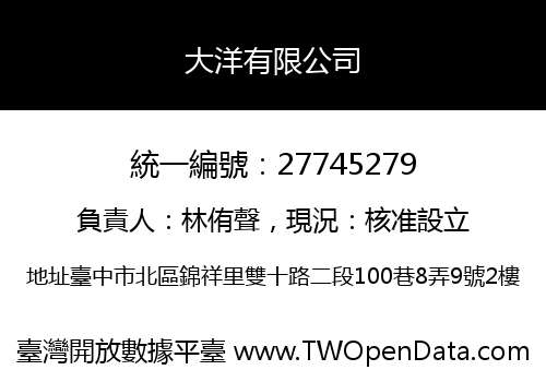大洋有限公司