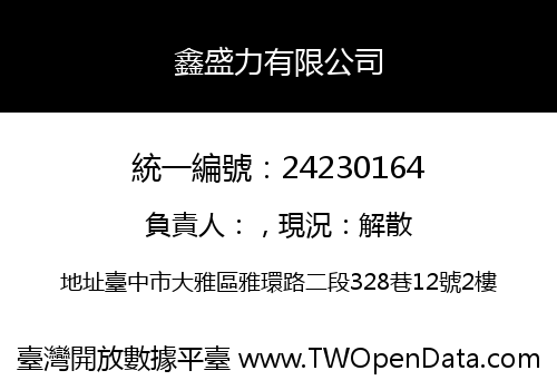 鑫盛力有限公司