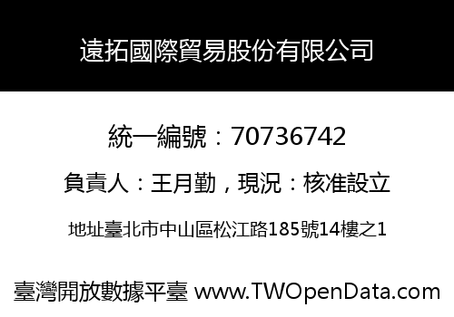 遠拓國際貿易股份有限公司