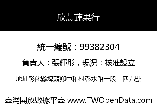 欣農蔬果行