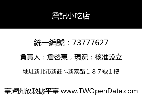 詹記小吃店