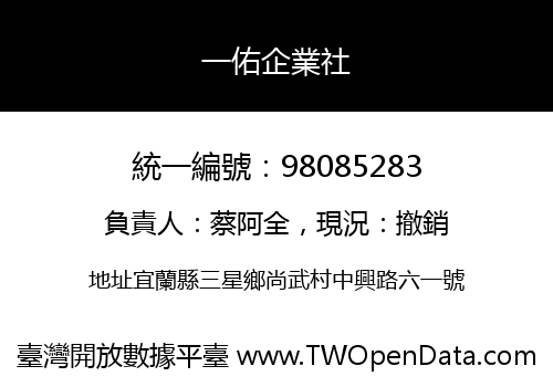 一佑企業社