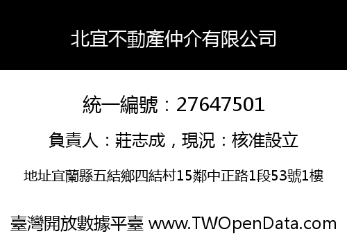 北宜不動產仲介有限公司