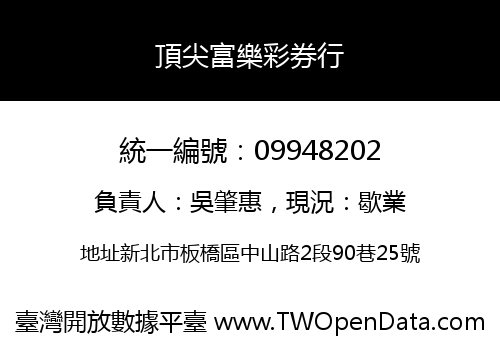 頂尖富樂彩券行