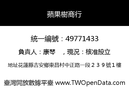 蘋果樹商行