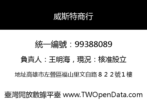 威斯特商行
