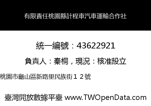 有限責任桃園縣計程車汽車運輸合作社