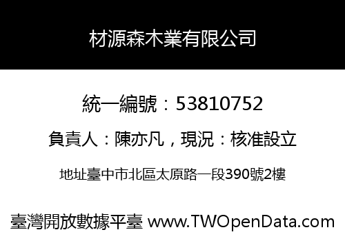 材源森木業有限公司