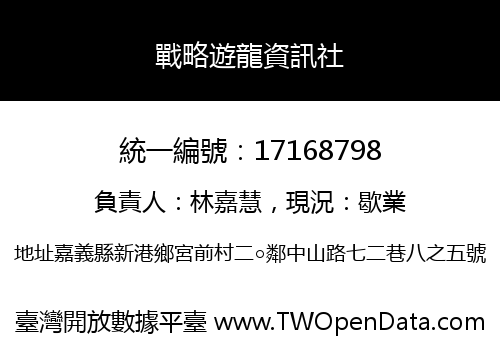 戰略遊龍資訊社