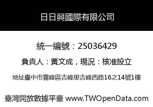 日日興國際有限公司
