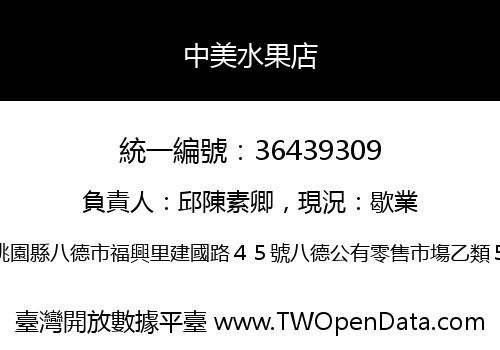 中美水果店
