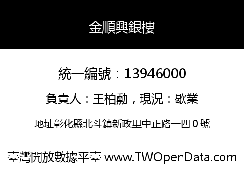 金順興銀樓