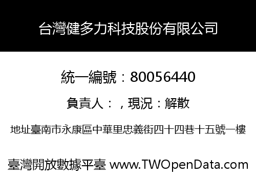 台灣健多力科技股份有限公司