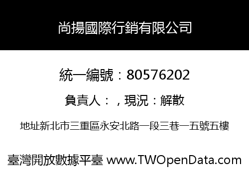 尚揚國際行銷有限公司