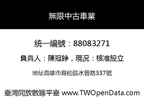 無限中古車業