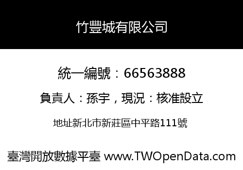 竹豐城有限公司