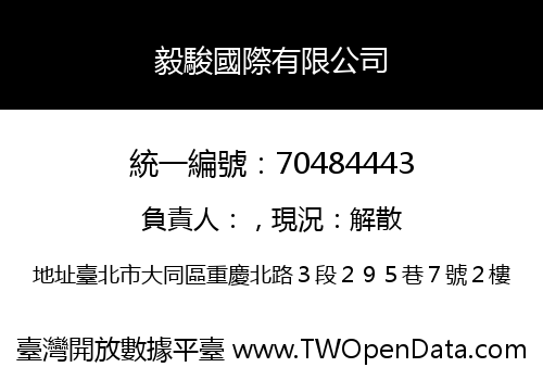 毅駿國際有限公司