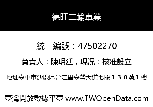 德旺二輪車業