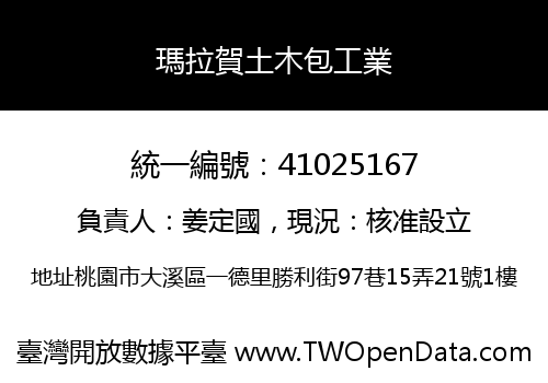瑪拉賀土木包工業