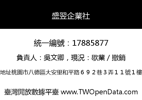 盛翌企業社