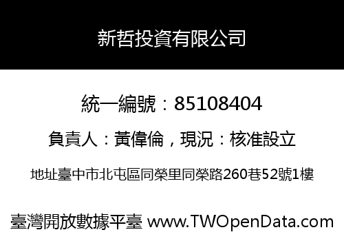 新哲投資有限公司