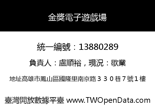金獎電子遊戲場