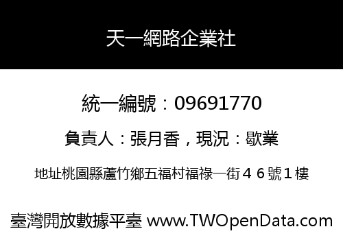 天一網路企業社