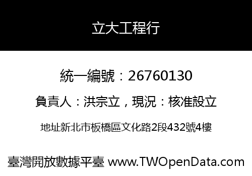立大工程行