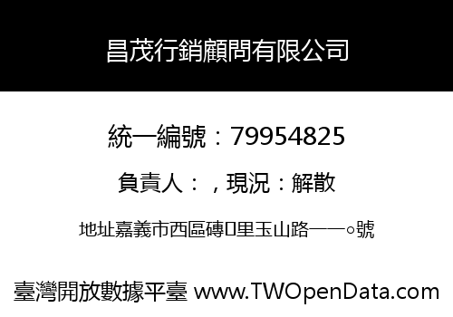 昌茂行銷顧問有限公司
