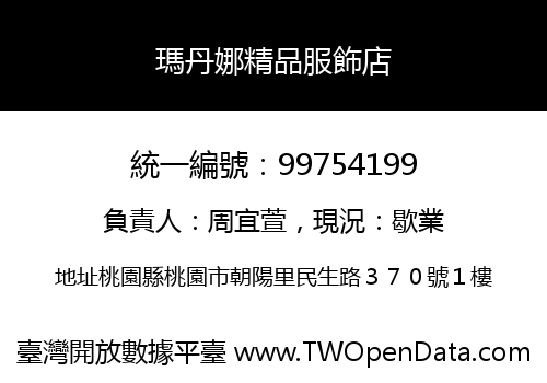 瑪丹娜精品服飾店