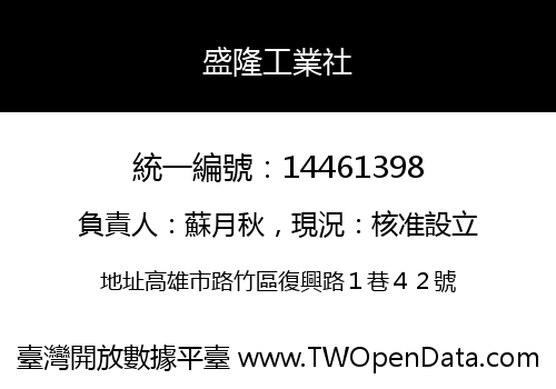 盛隆工業社