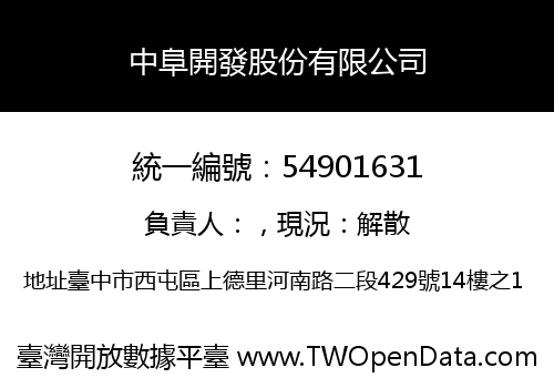 中阜開發股份有限公司