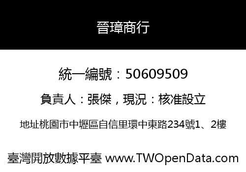 晉璋商行
