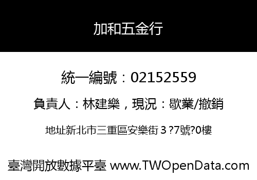 加和五金行