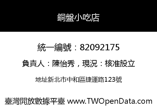 銅盤小吃店