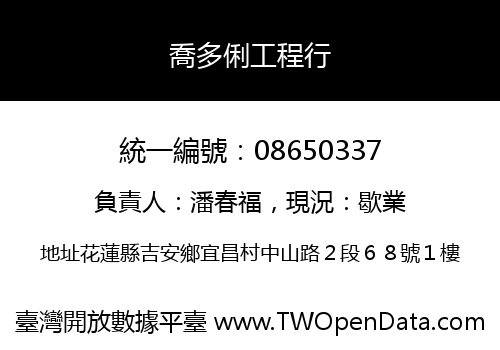 喬多俐工程行