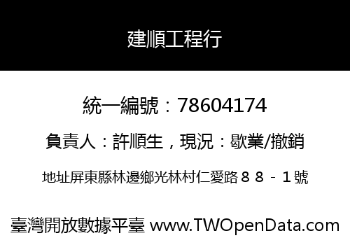 建順工程行
