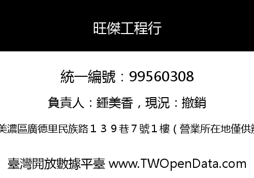 旺傑工程行