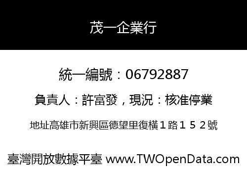 茂一企業行