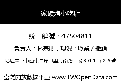 家碳烤小吃店