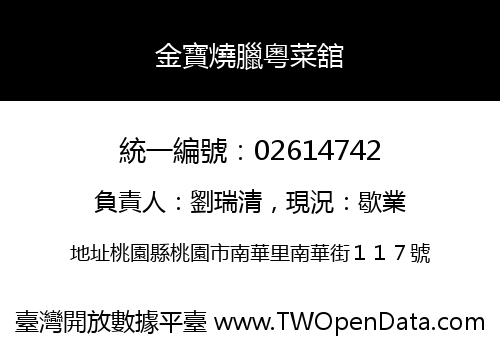 金寶燒臘粵菜舘