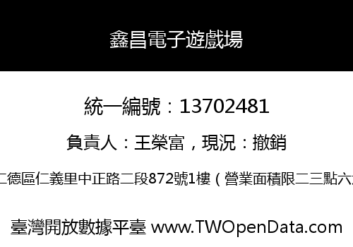 鑫昌電子遊戲場